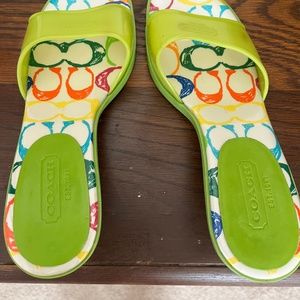 Coach sandals